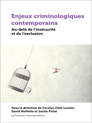 cover image of Enjeux criminologiques contemporains